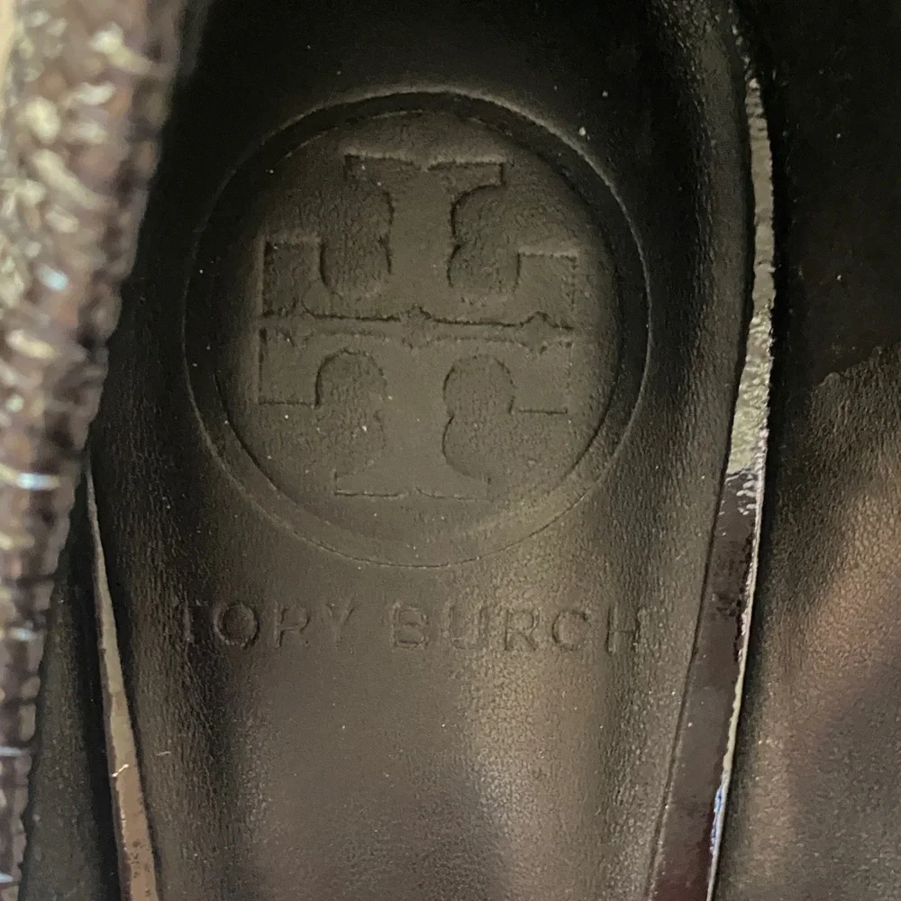 Tory Burch glossy black